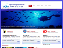 Tablet Screenshot of kusadasidiving.com
